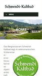 Mobile Screenshot of kaltbad.ch
